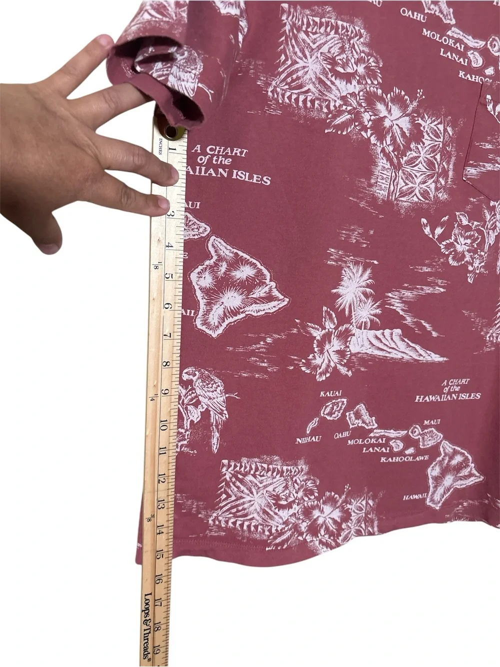 J. Crew Women's Hawaiian Island-Print Tee,Size M